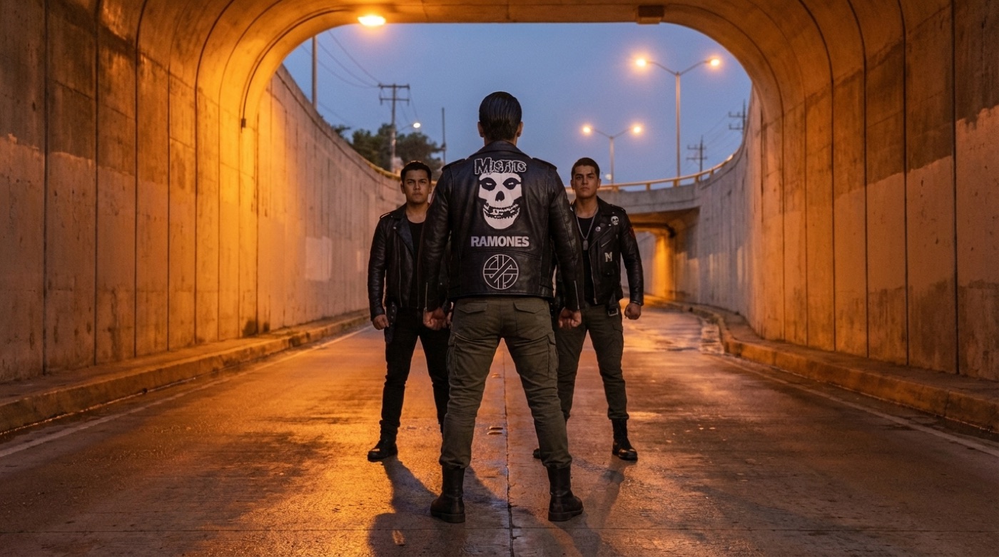 Underpass — three punks